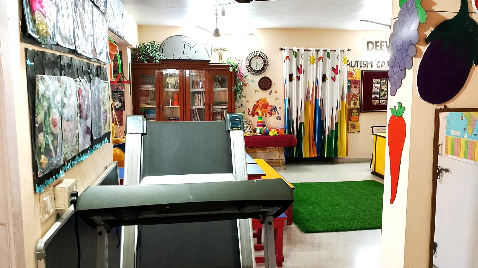 Autism-care-centre-working-on-tabs